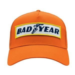 Bravest Studios “bad year” hat, most sought after color. Cardboard still in it.